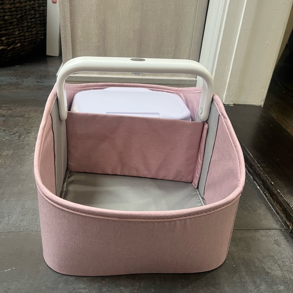 Skip hop light up diaper caddy, with skip hop wipe dispenser. - Picture 2 of 4